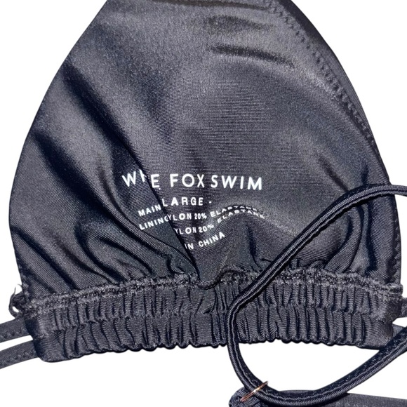 Black Triangle Bikini Top - Picture 6 of 6